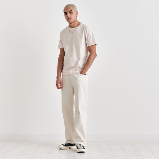 - Reid - Cotton T-Shirt - Light Pink