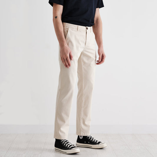 - Skye - Cotton Twill Trousers - Sand