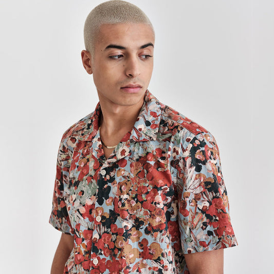 - Didcot - Printed Short Sleeve Shirt - Multi