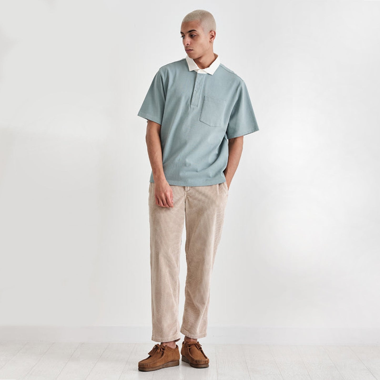 - Doon - Rugby Shirt - Light Blue