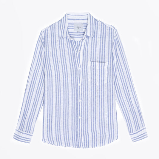 - Charli Stripe Shirt - Catalina Blue Stripe