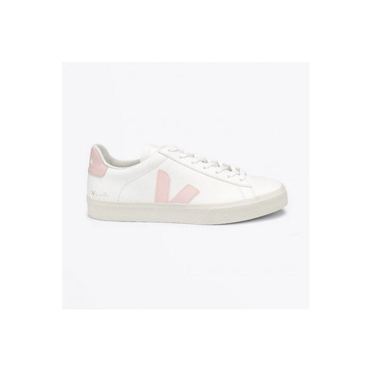 - Campo Chromefree Leather Sneakers - White/Petale
