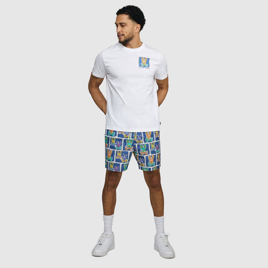 - Cotton Logo T-Shirt - Navy