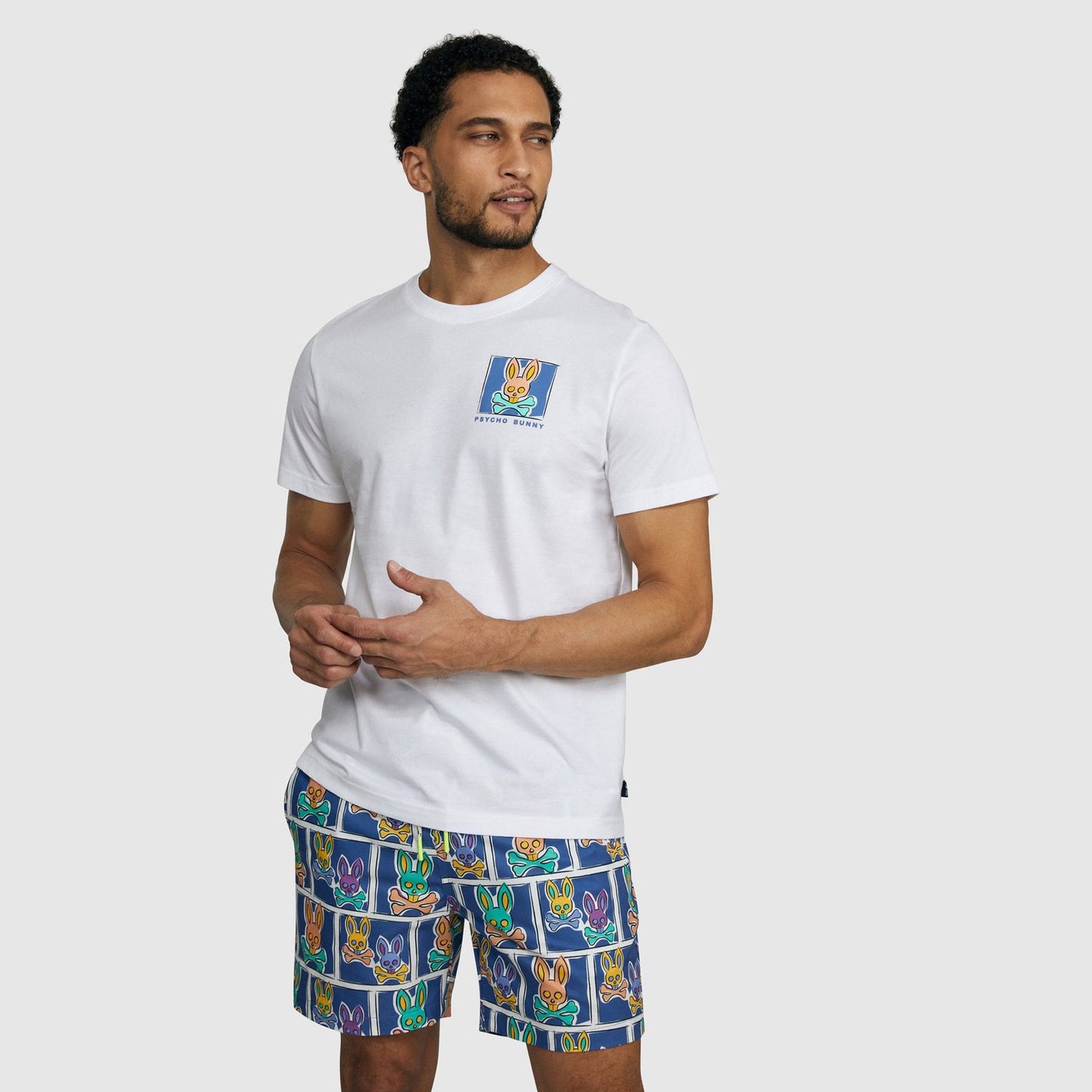 - Cotton Logo T-Shirt - Navy