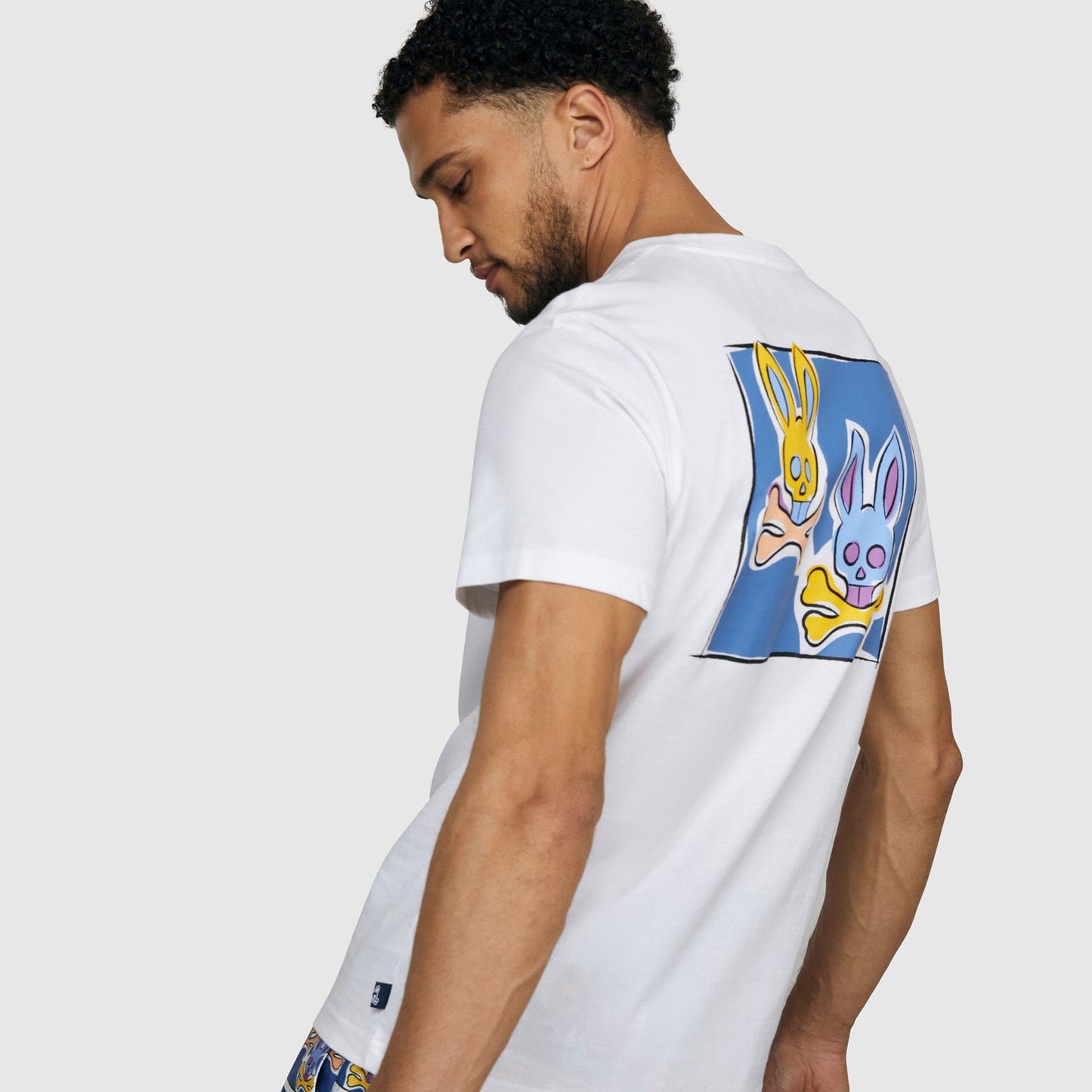 - Cotton Logo T-Shirt - Navy