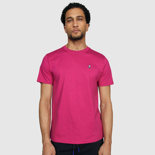 - Classic Crew Neck Tee - Magenta Storm