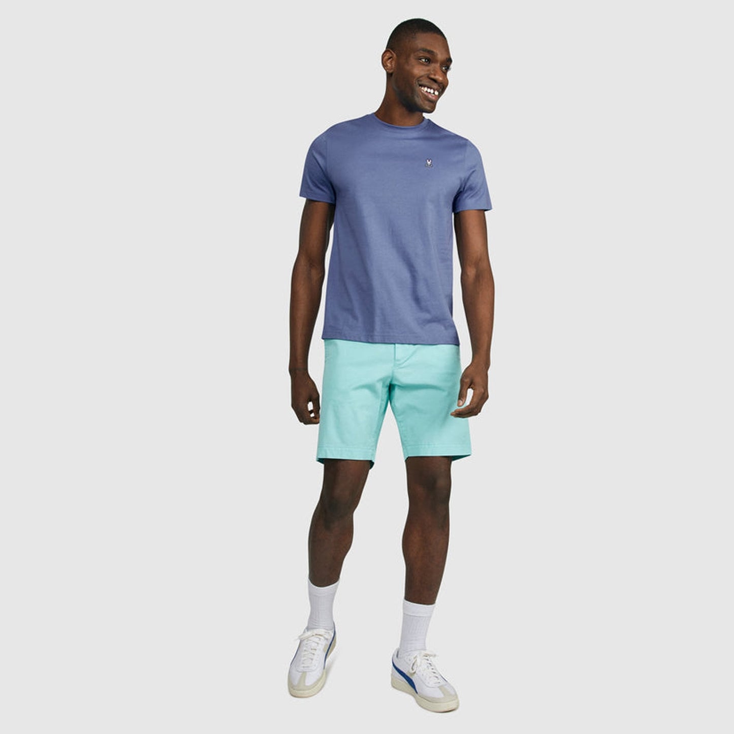 - Classic Crew Neck Tee - Bal Harbour