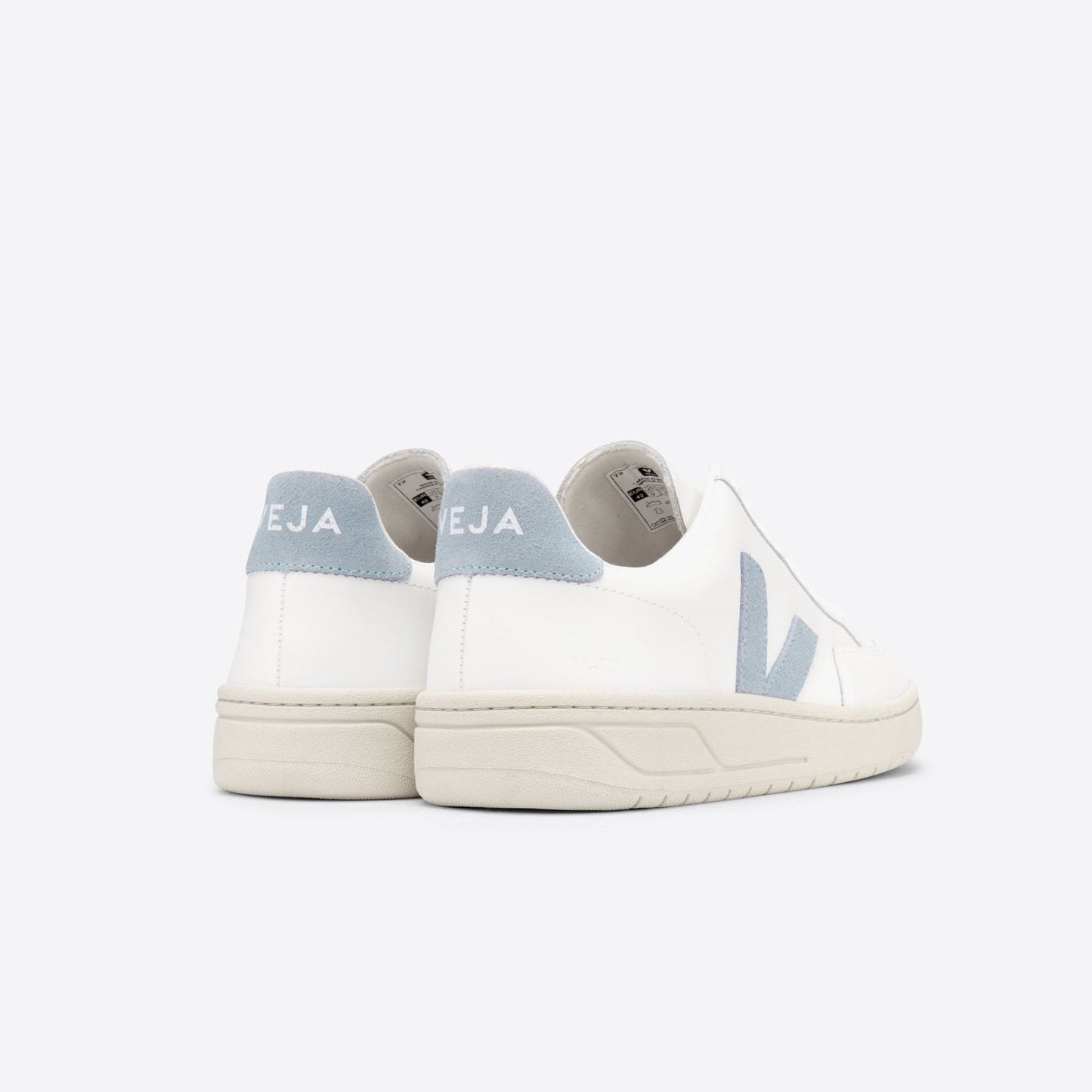 - V-12 Leather Sneakers - Extra White/Steel