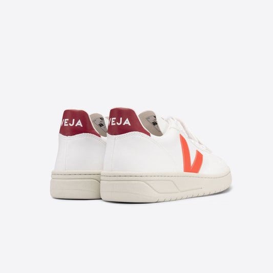 - V-10 CWL Sneakers - White Orange Fluo Marsala