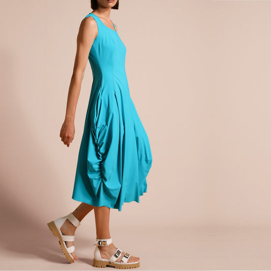 - At-Length - Balloon Dress - Sky Blue