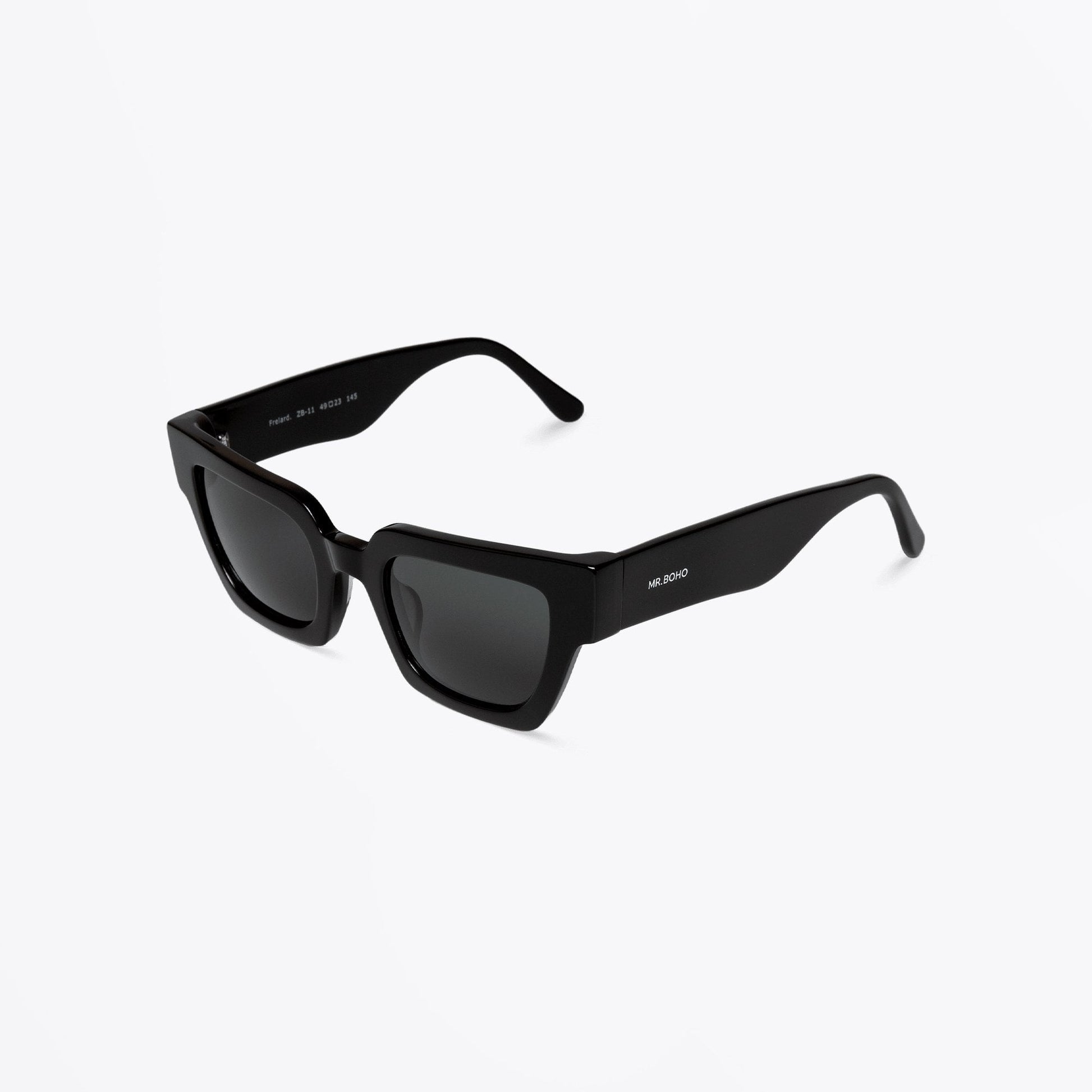 Mr Frelard Classic Lens Sunglasses - Black
