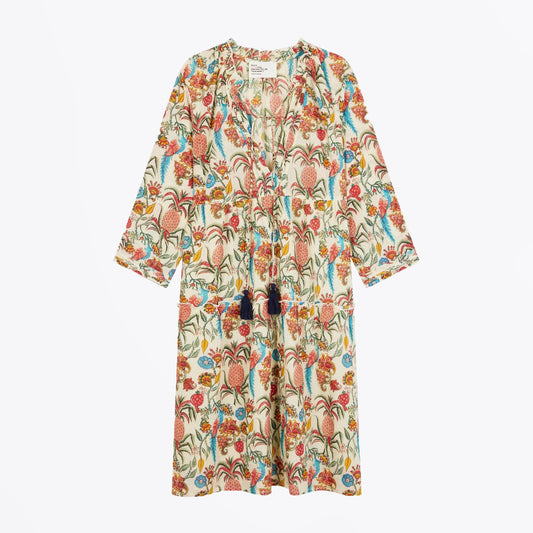 - Rudra Pineapple Dress - Off White