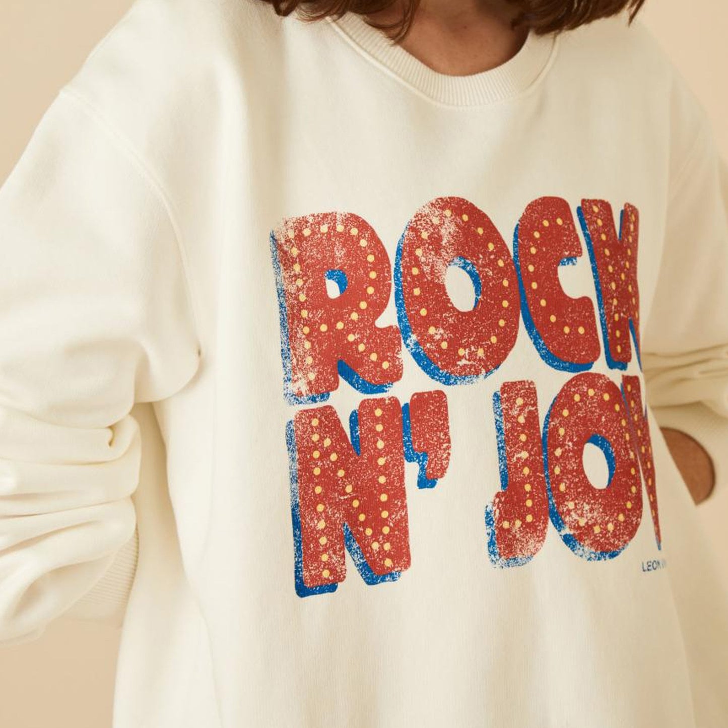 - Sortie Neon Sweatshirt - White