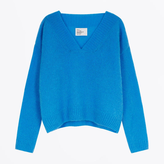 - Nous Plain Knit - Blue