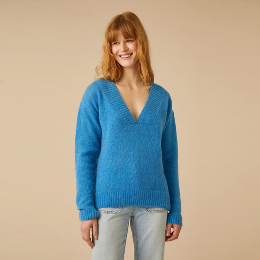 - Nous Plain Knit - Blue