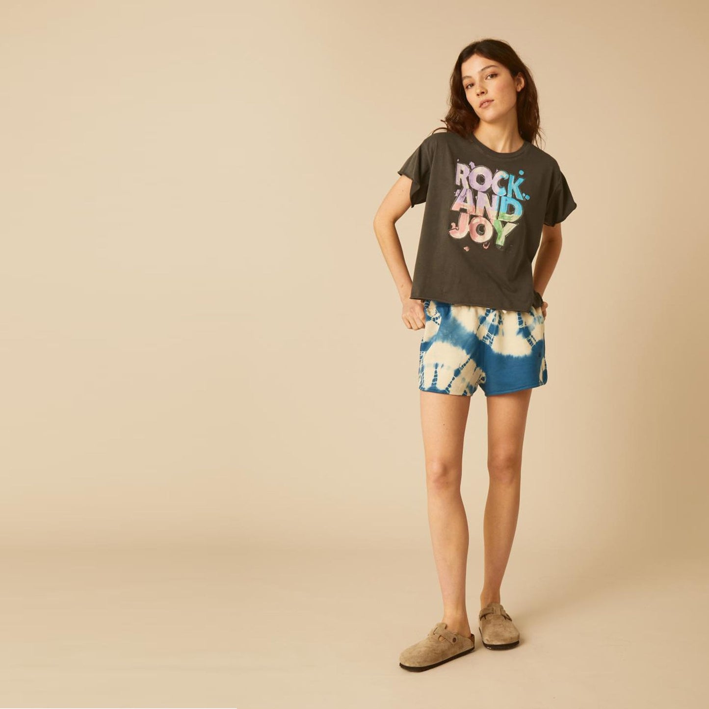 - Tulum Rock and Joy Tshirt - Ashes