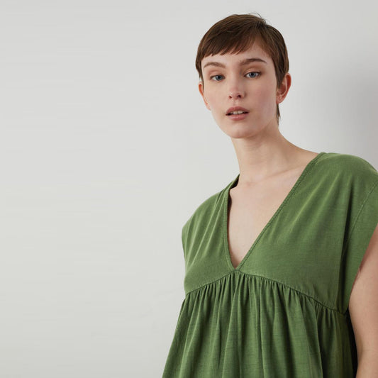 - Richard Basic Dress - Green