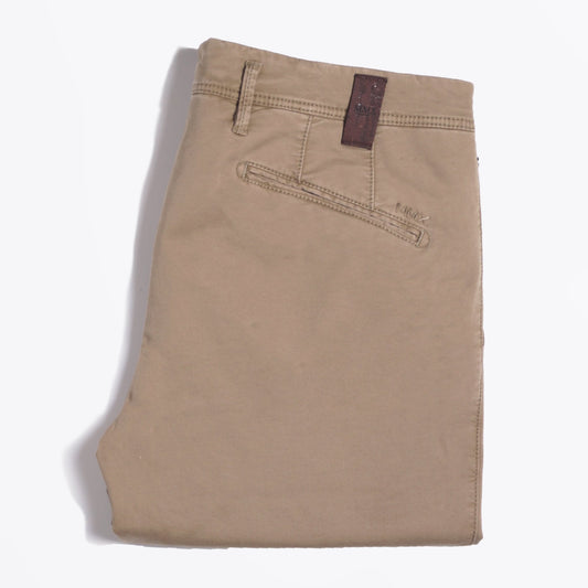 Leo - Slim Stretch Chinos - Sand