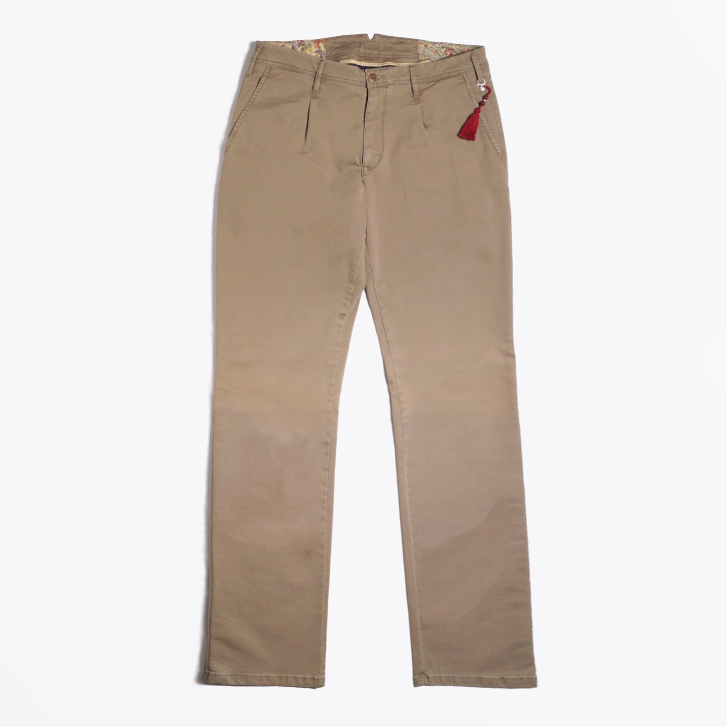 Leo - Slim Stretch Chinos - Sand