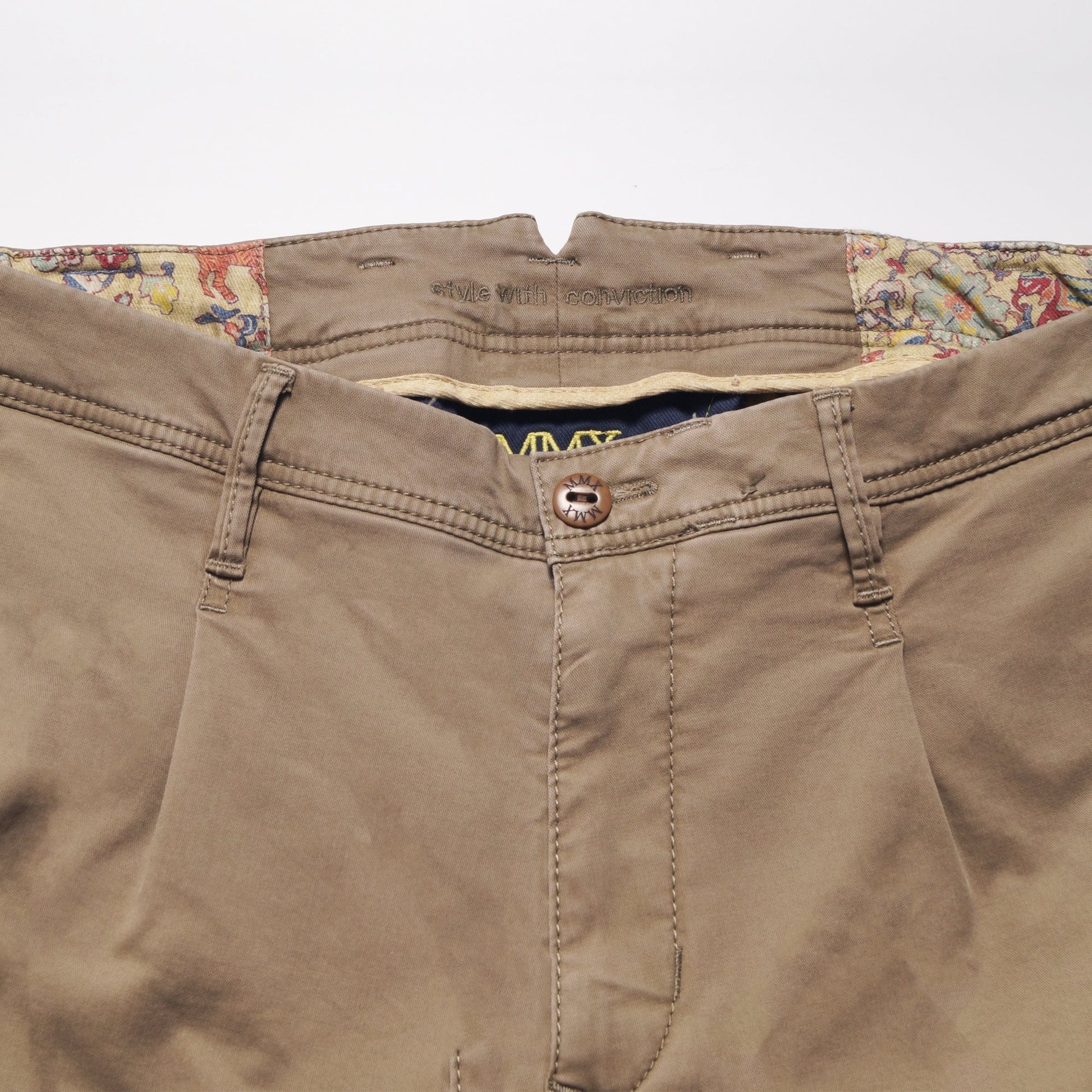 MMX Leo - Slim Stretch Chinos - Sand
