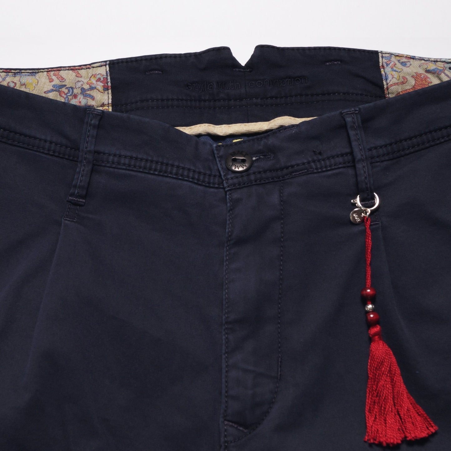 Leo - Slim Stretch Chinos - Navy