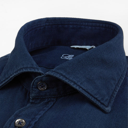 - Slimline Sport Shirt - Indigo