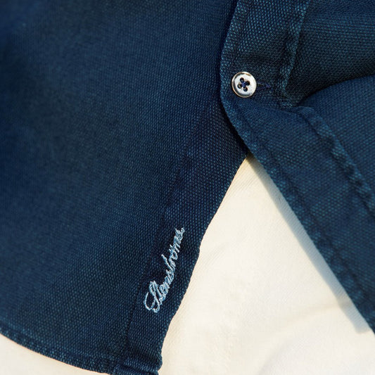 - Slimline Sport Shirt - Indigo