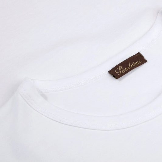 - Solid Cotton T-Shirt - White