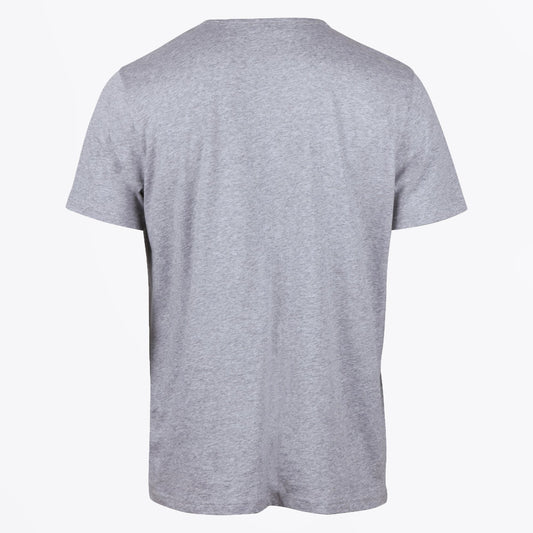 - Solid Cotton T-Shirt - Grey