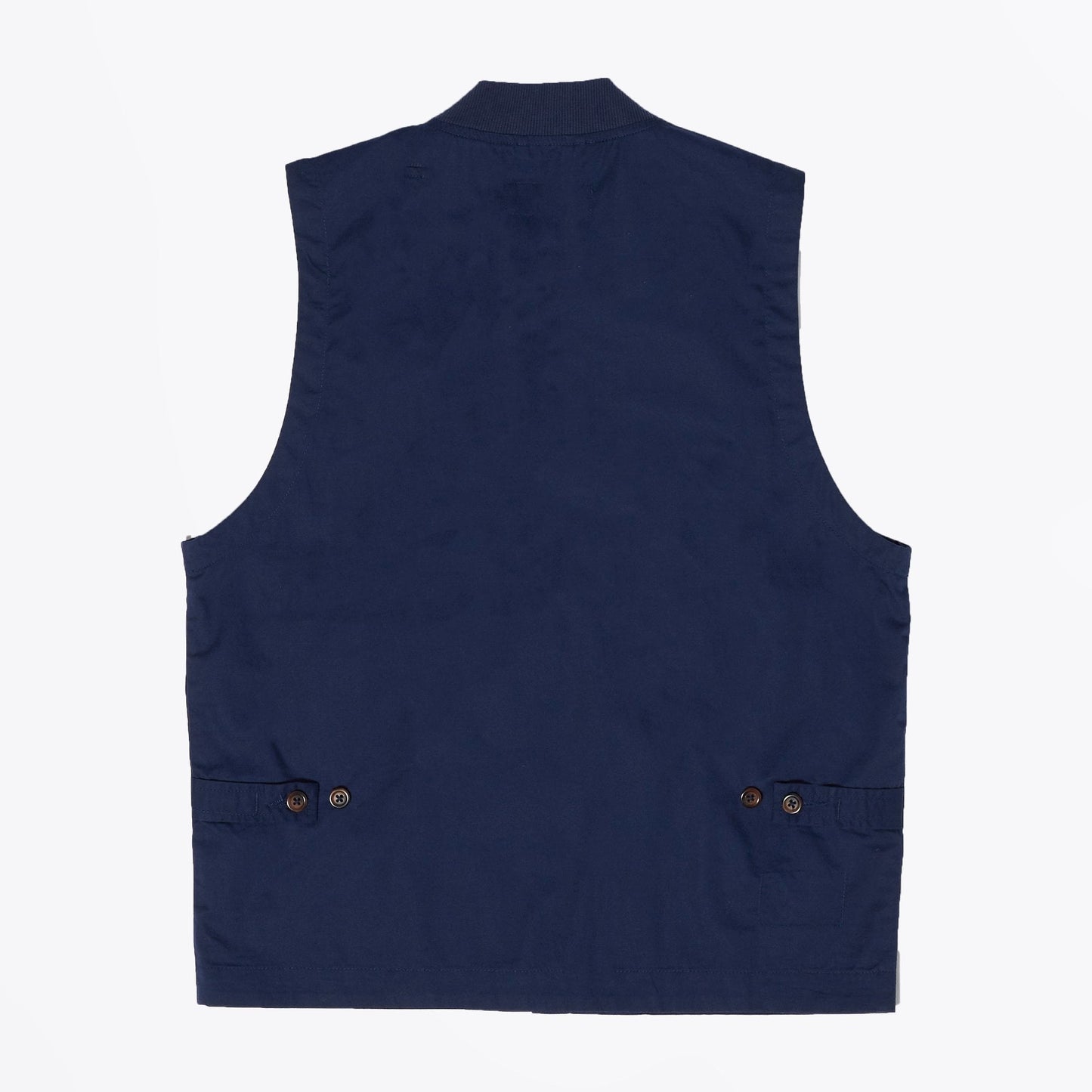 - Watchman - Fine Twill Waistcoat - Navy