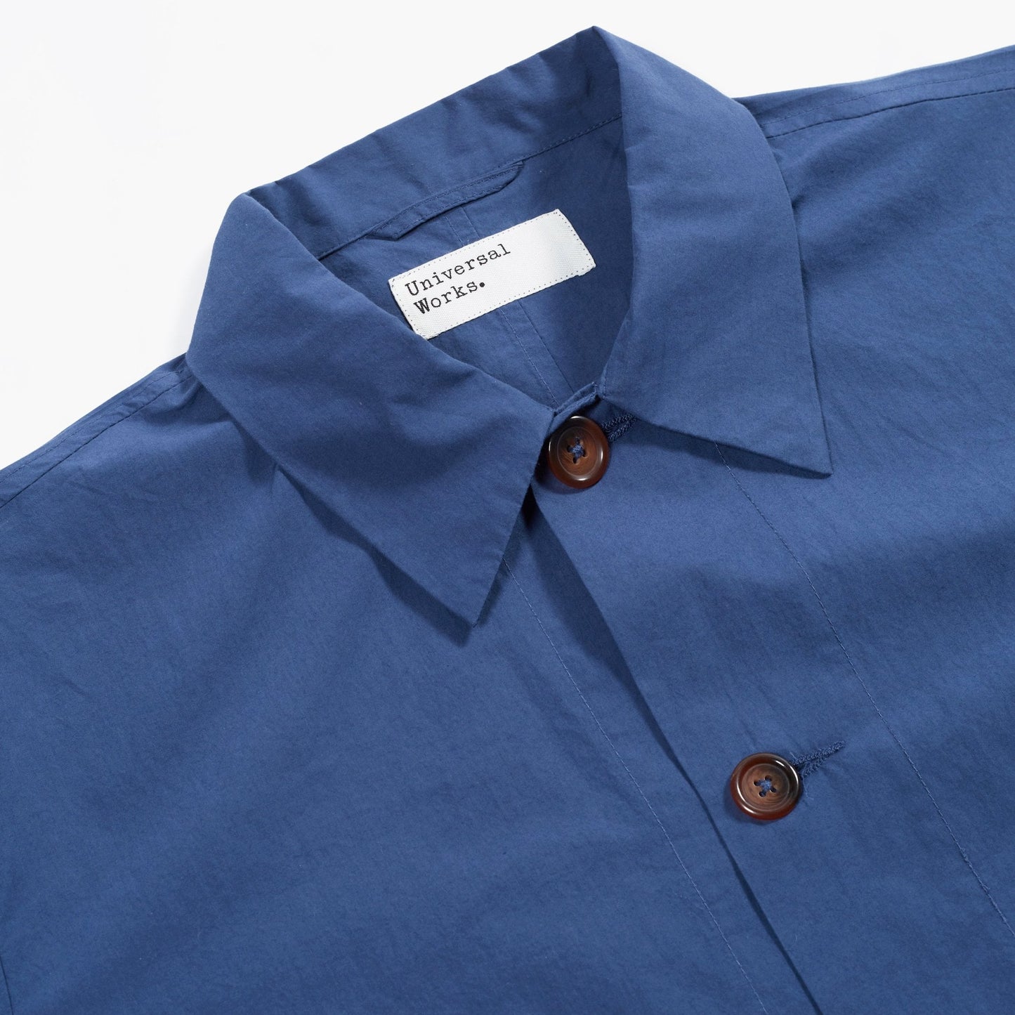 - Cotton Travail Shirt - Blue Typewriter
