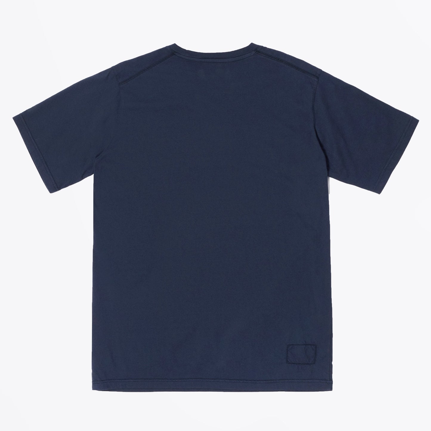 - Print Pocket Organic Tee - Navy