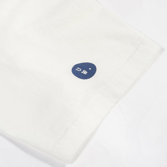 - Print Pocket Organic Tee - Ecru