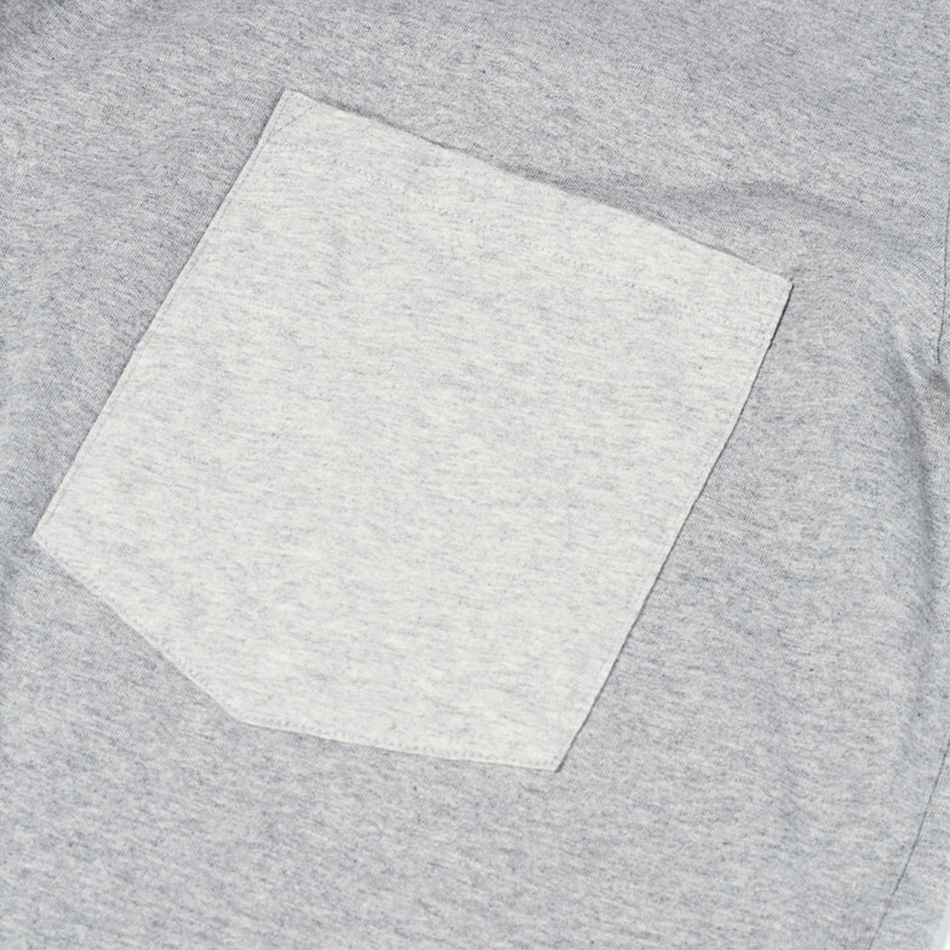 Universal Fleece Big Pocket Tee - Marl Grey