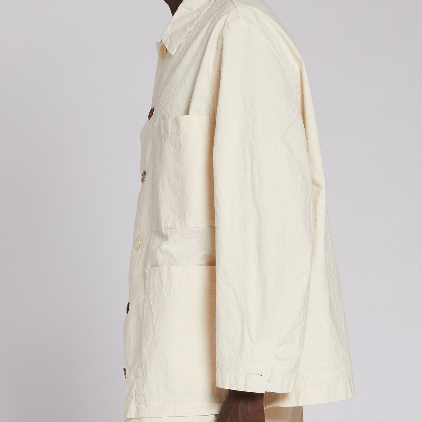 - Stae Garzoto Overshirt - Ecru