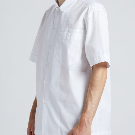 - Camicia Taccola Short Sleeve Shirt - White