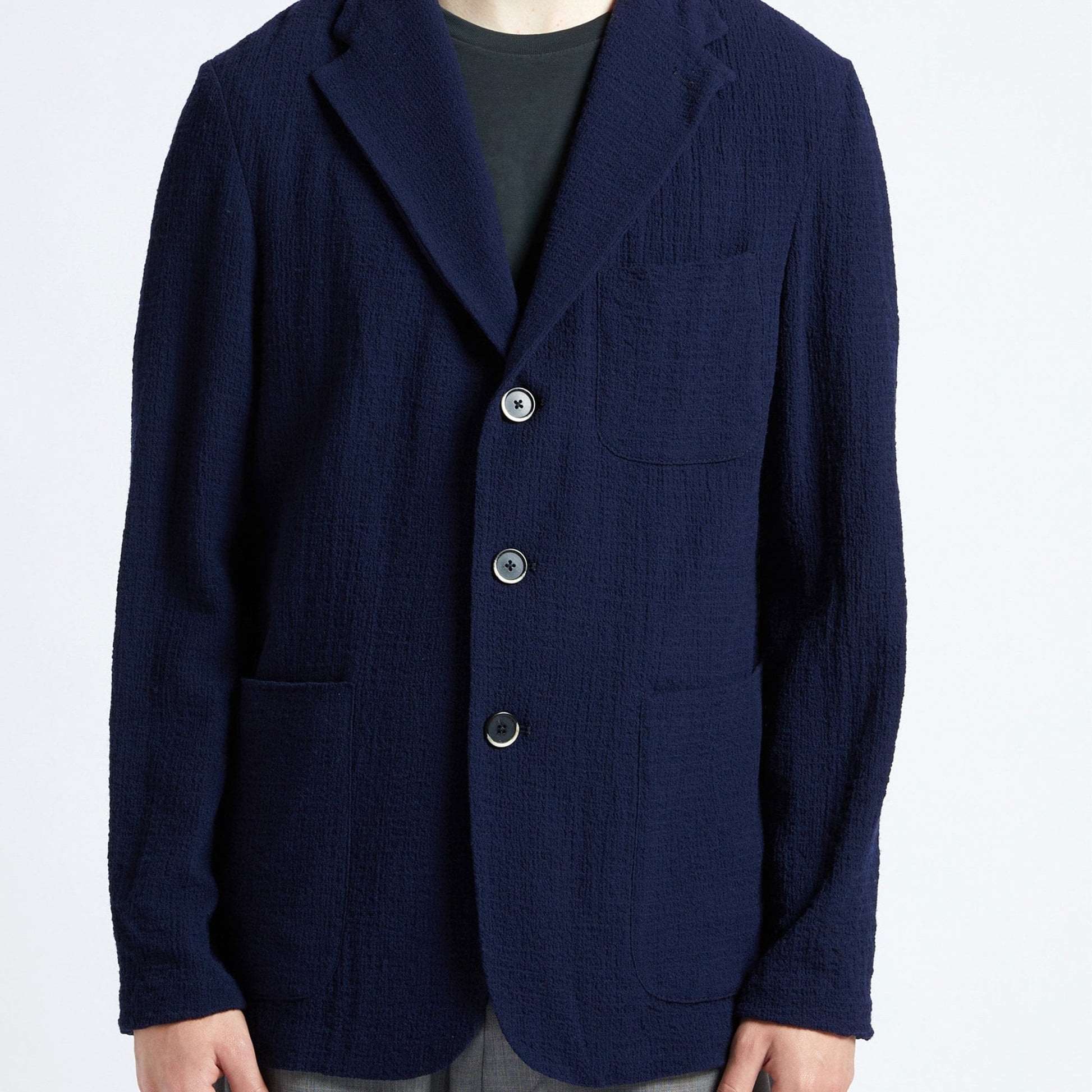 Barena - Giacca Torceo Boriva Jacket - Navy