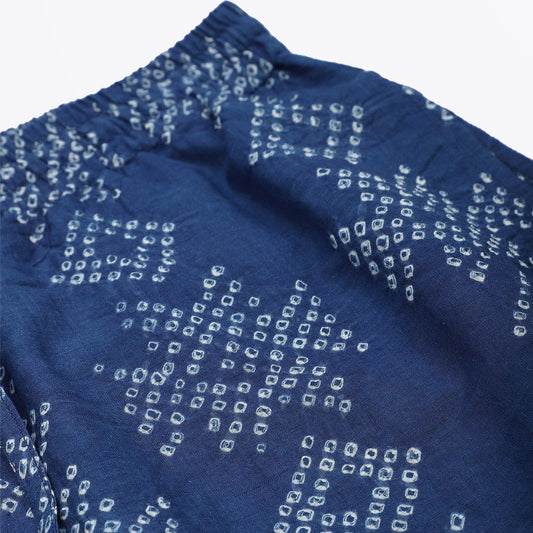 - Alghero - Bandhani Shorts - Indigo