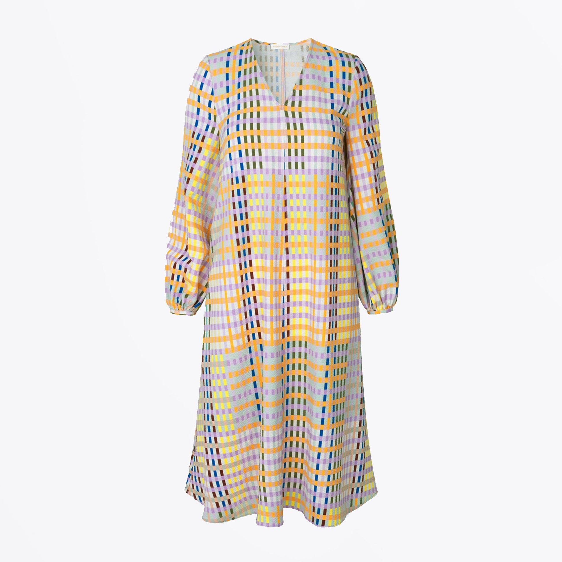 Stine Nini Dress - Techno Check