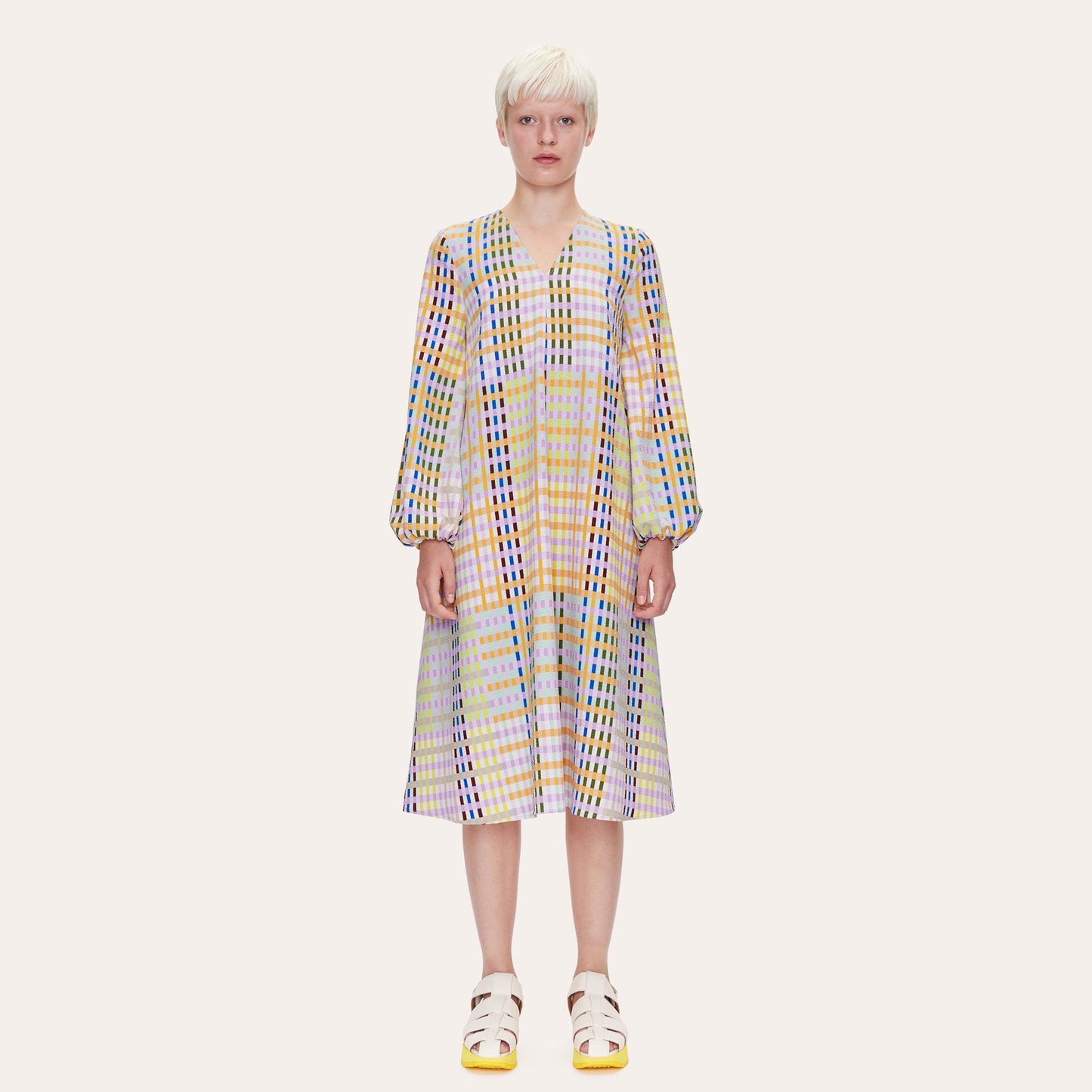 Nini Dress - Techno Check