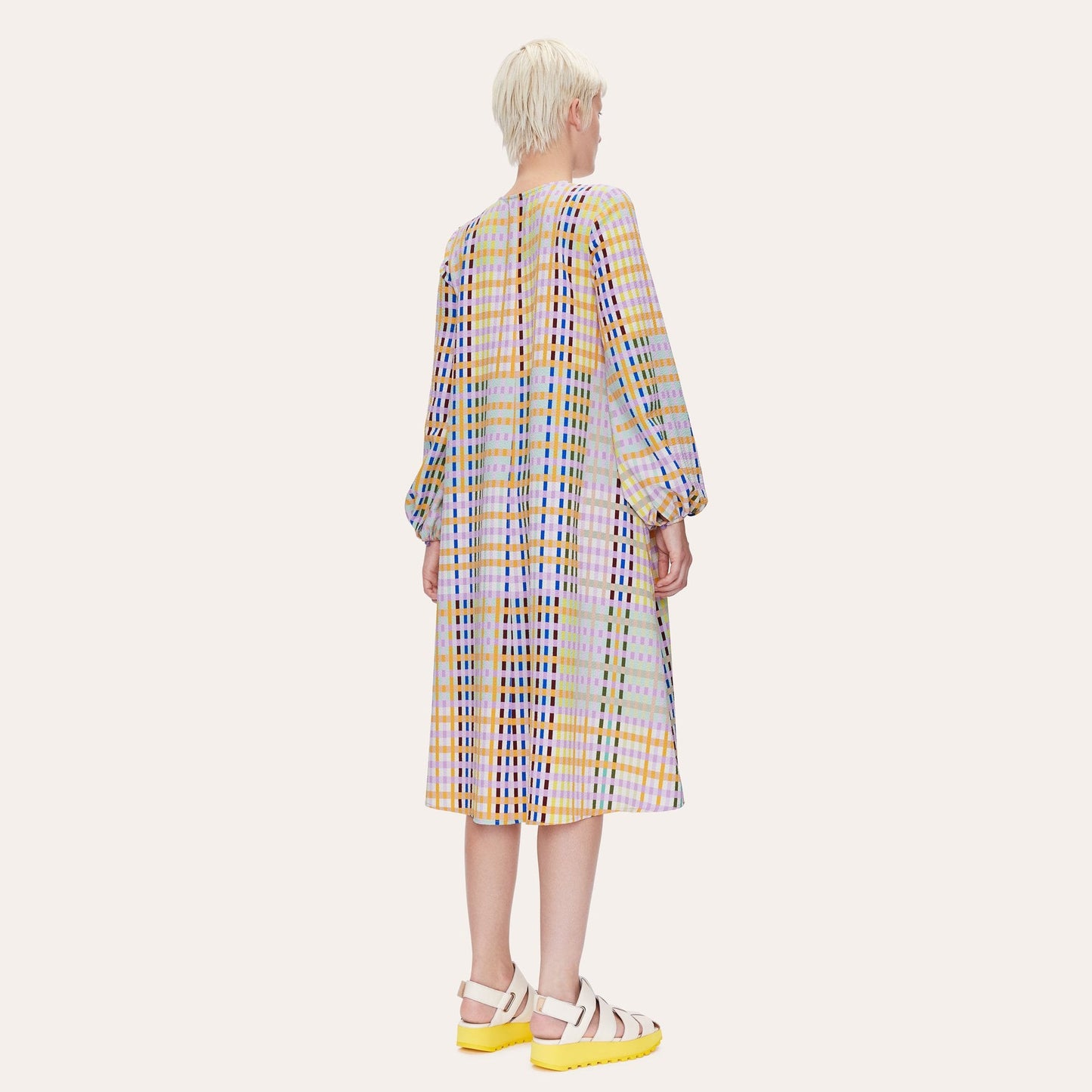 Nini Dress - Techno Check