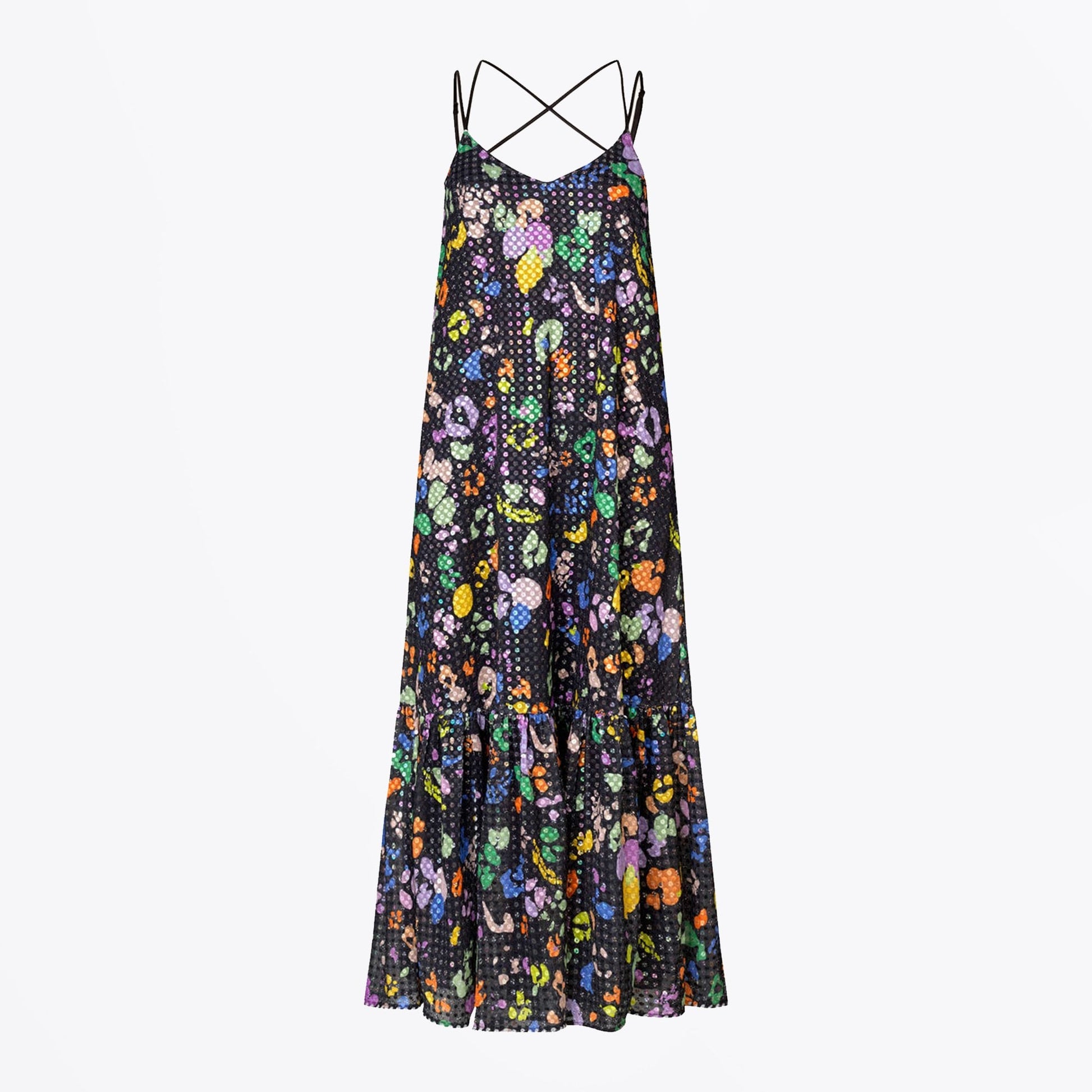 Stine Francisca Dress - Black Leopard