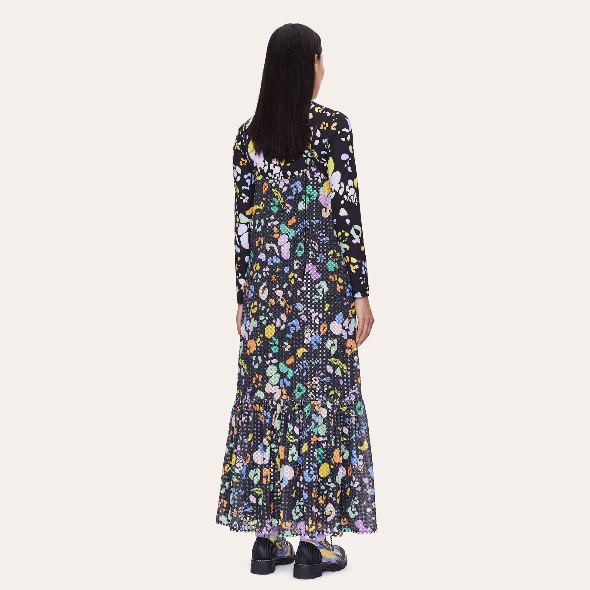 Stine Francisca Dress - Black Leopard