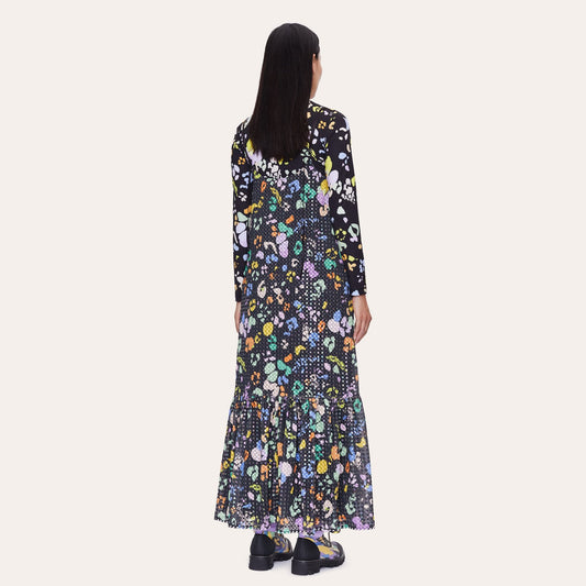 Francisca Dress - Black Leopard