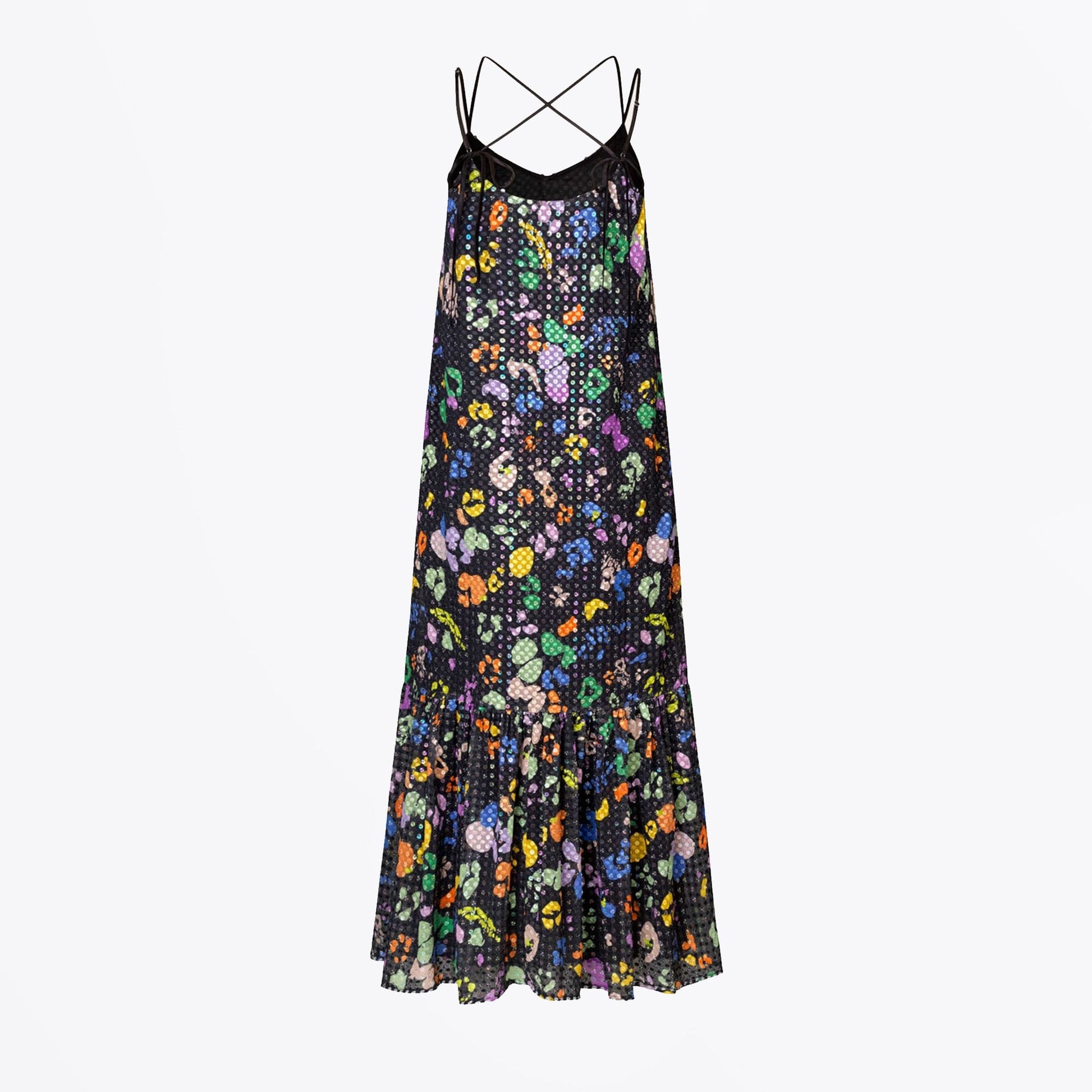Stine Francisca Dress - Black Leopard