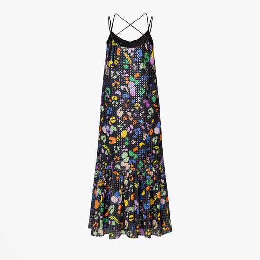 Francisca Dress - Black Leopard