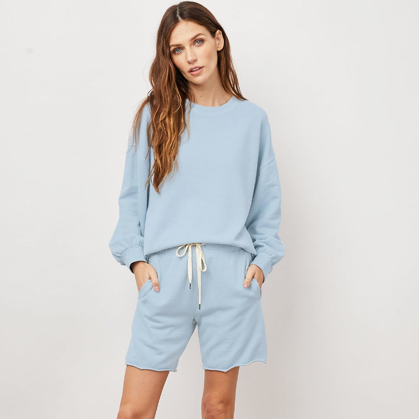 - Reeves Sweatshirt - Smoke Blue