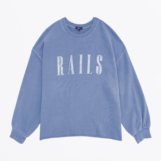 - Signature Sweatshirt - Washed Indigo