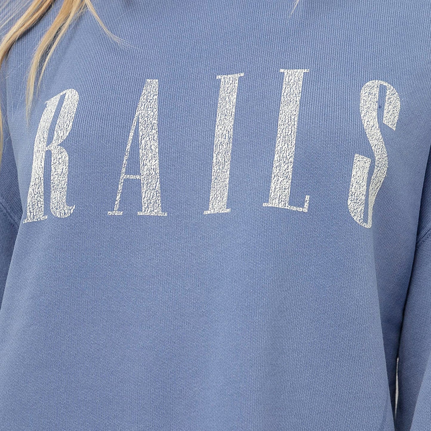 - Signature Sweatshirt - Washed Indigo