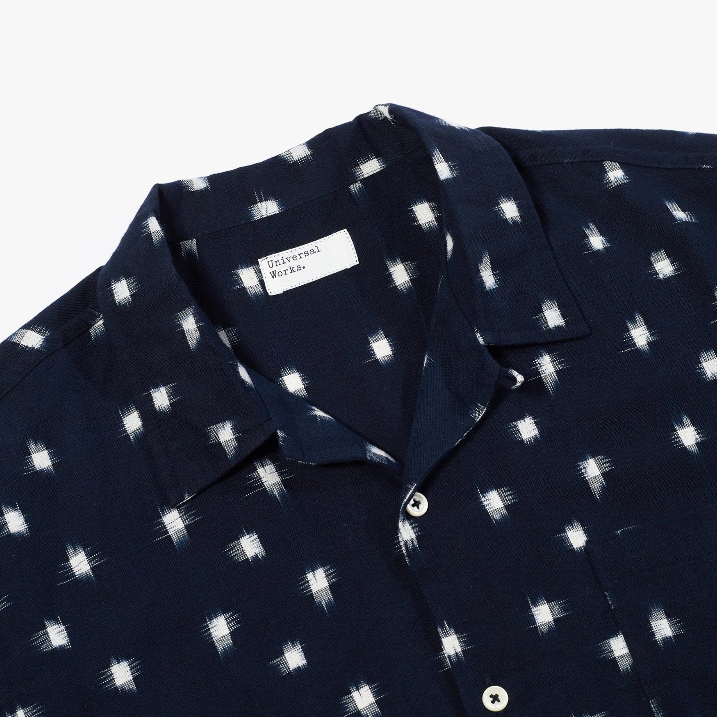 Nighttime Ikat Road Shirt - Navy